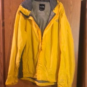 North face rain coat
